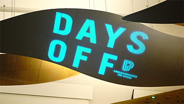 Visuel concert Days Off